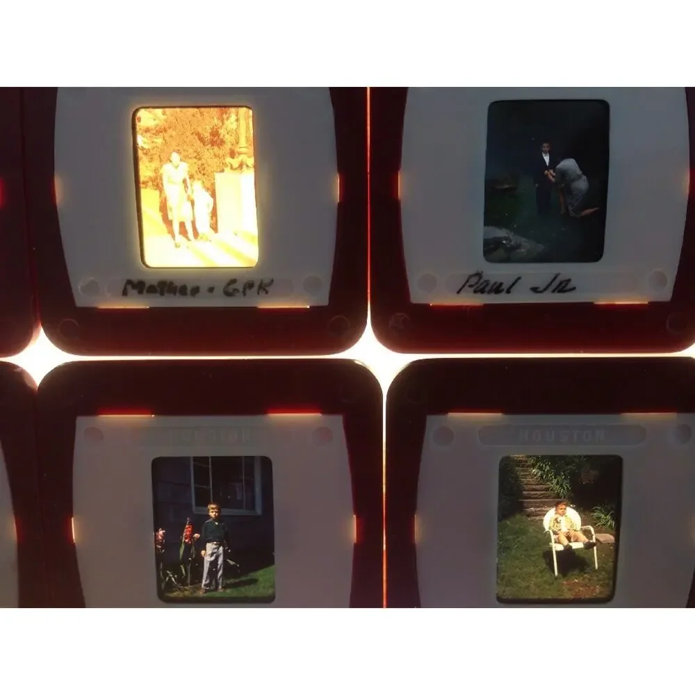 Lot 15 Vtg Kodachrome 40s 1948 Family Children Grandmother Photos Color Slides